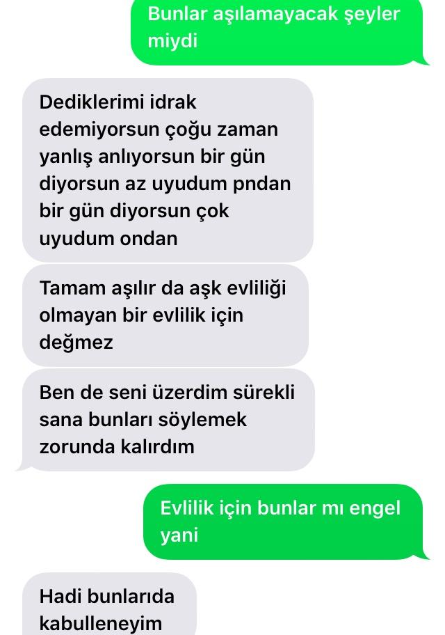Nişanı bozma sebepleri olarak bunları söyledi, bunlar bir sebep mi?