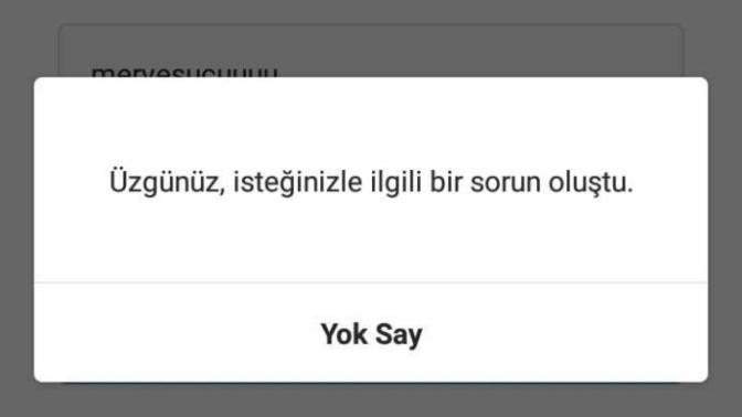 İnstagrama giremiyorum?