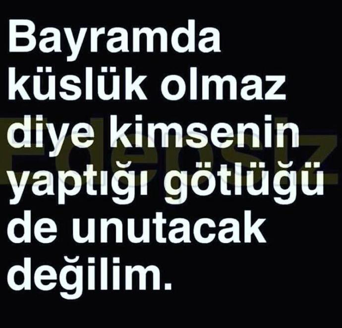 Bayramda küs olduğunuz insanlarla barışır mısınız?