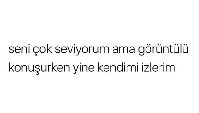 Görüntülü konuşurken kendini değil de sizi izleyen