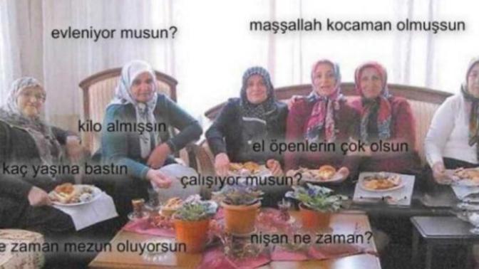 Bayramda teyzelerin, "ne zaman evleneceksin guzum?" gibi sorularına kimler maruz kaldı?