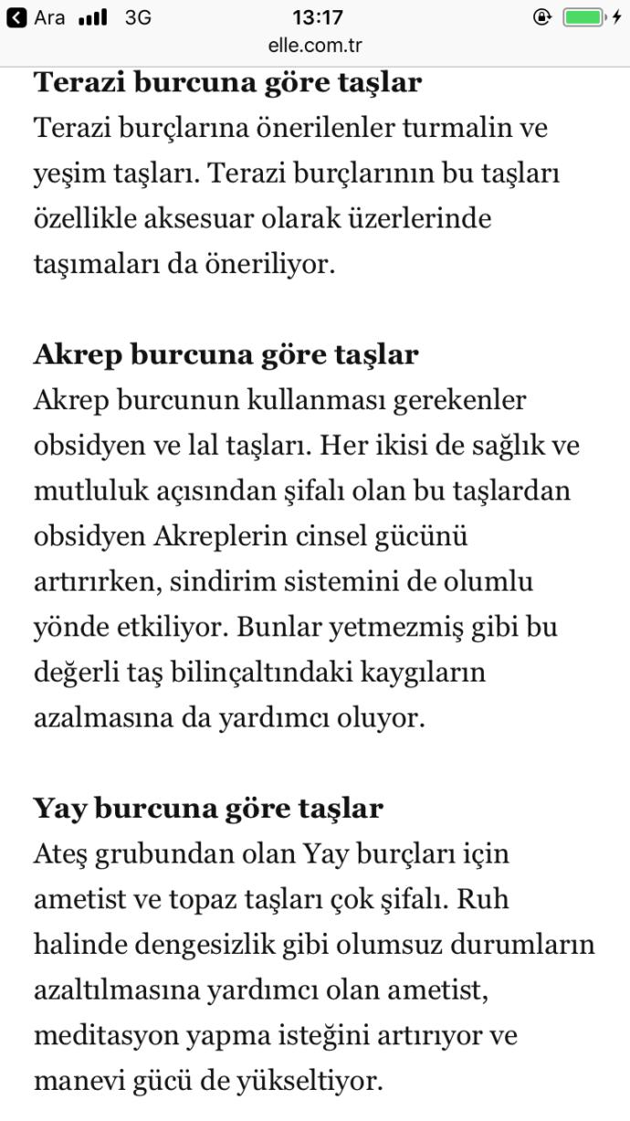 Burçlara göre bazı özel taşlar varmış her burcun ayrı ayrı taşları alan oldu mu?