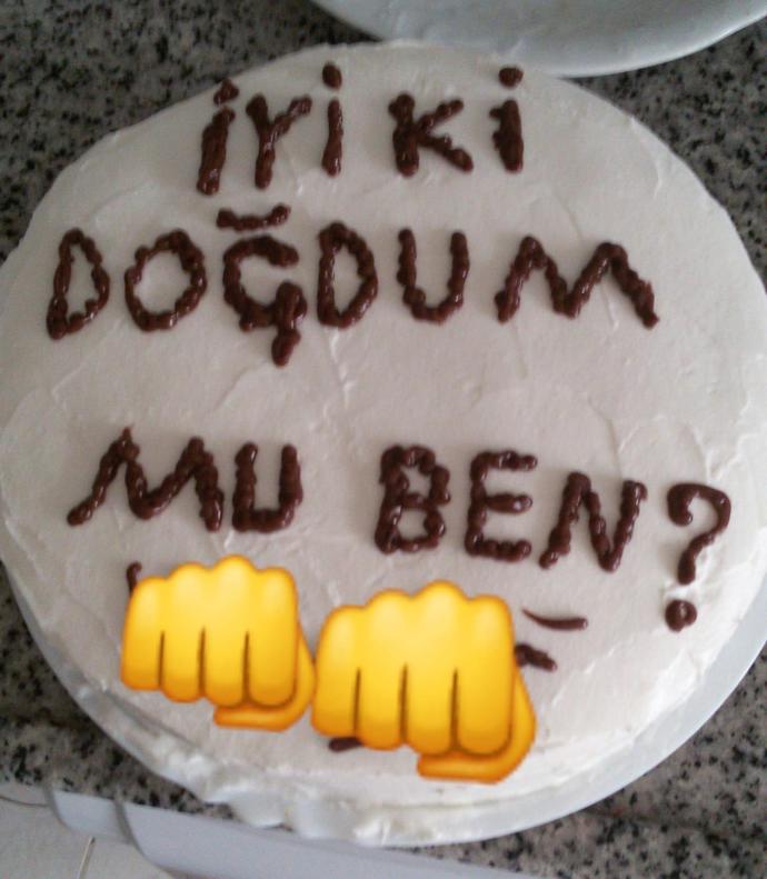 Doğum günümü hatırlamadılar. Bende kapak yaptım. Güzel olmuş mu?