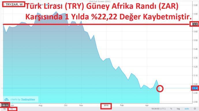 Türk Lirası Afrika Ülke para birimlerine karşı bile değer kaybederken tüm dünyada paralar değer kaybediyor demek, sizce durum ne?