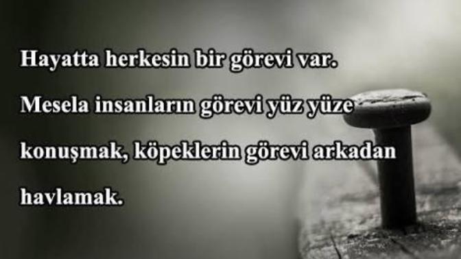 Arkanızdan konuşan kişiler hakkında ne düşünüyorsunuz?