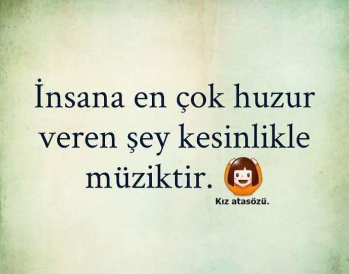 Benim icin hic bir zaman degismeyen sey...