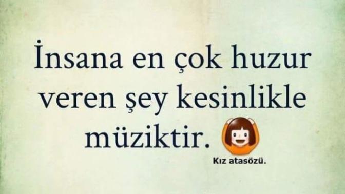 Bu aralar sana en cok huzur veren sey nedir?