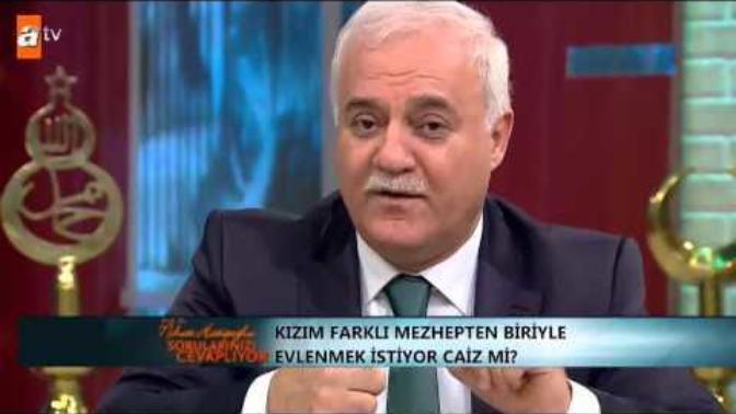 Alevi Sünni evliligi konusunda Nihat Hatipoğlunun ne demek istediğini anlamayan varmı?