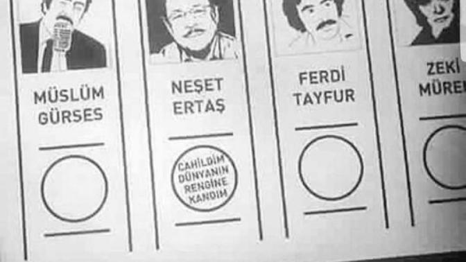 Görseldeki sanatçılardan oluşan oy pusulasında oyunuzu kime verirdiniz?