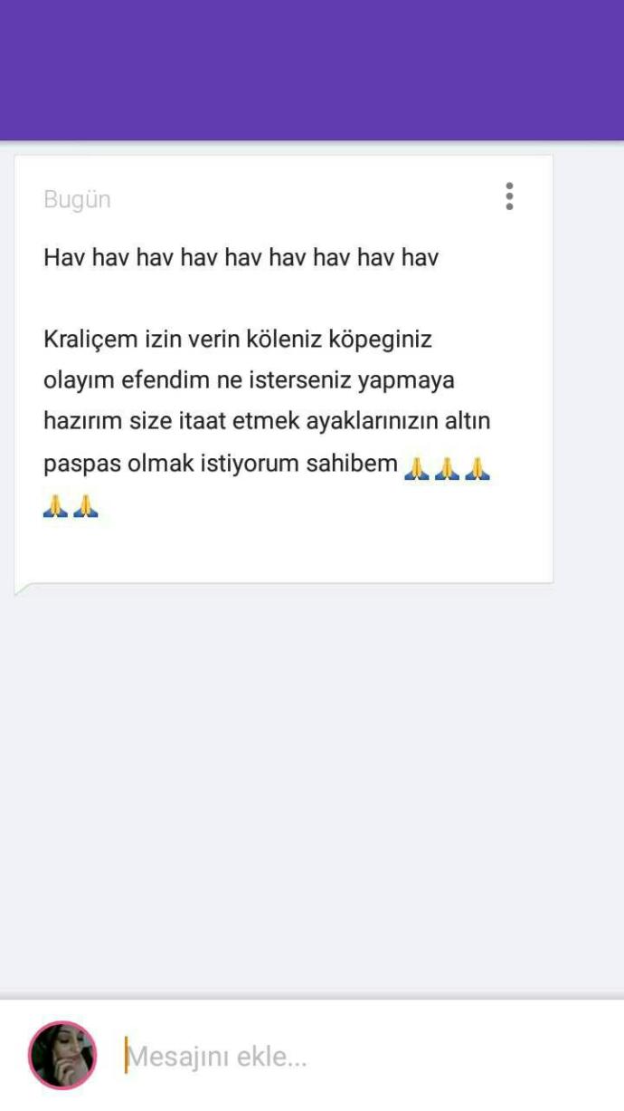 Mesaj kutunuza gelen en Saçma mesaj? 😁😂?