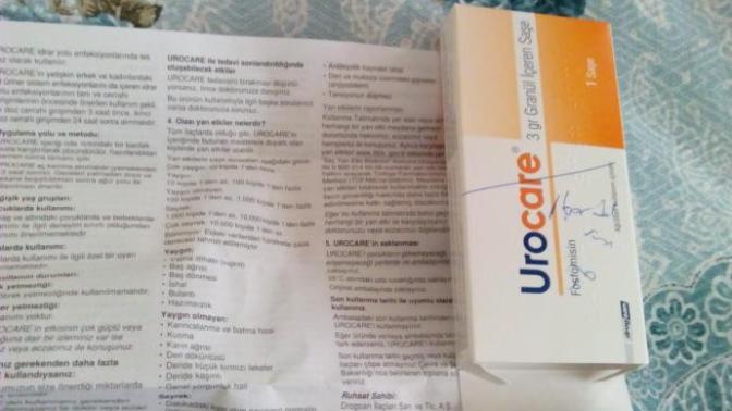 Saşe diye  bir  ilaç aldım içinden  bir  tane çıktı doktor ya da eczacı beyefendiler  bir  baksınlar ya?