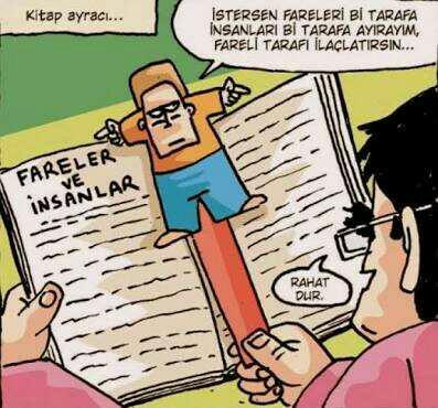 Kitap ayracı için bir tercihiniz var mı?
