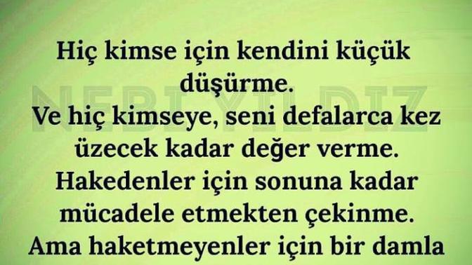 Hic kendi hayat tecrubenize dayanarak birilerine faydali nasihat veya oneride bulundunuz mu?