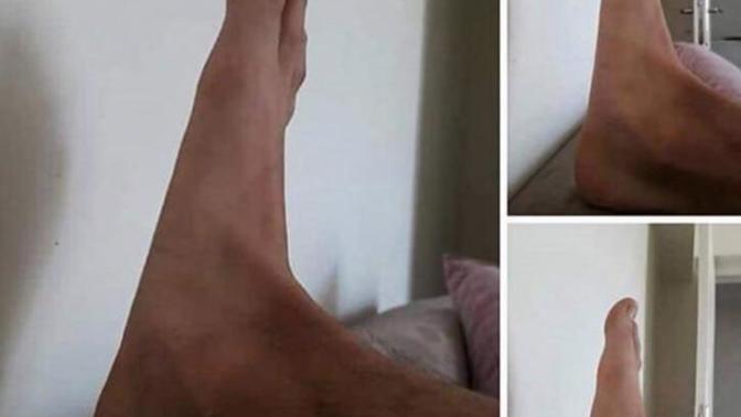 :) Arkadaslar ayağım cokmu düz banami öyle geliyor ?