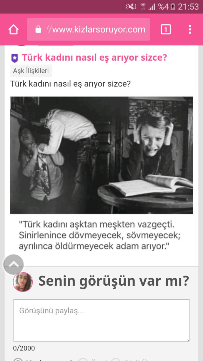 Türk erkeğini üç kelime ile nasıl betimlersiniz?