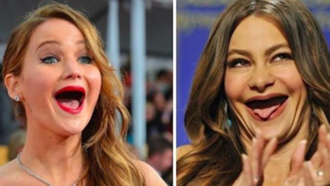 Hollywood güzellerinin dişsiz halleri! Tanıdığınız ve yakından takip ettiğiniz ünlülerin dişleri olmasaydı nasıl görünürlerdi?