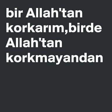 Siz ne düşünüyorsunuz? Ben aynen katılıyorum bu söze?