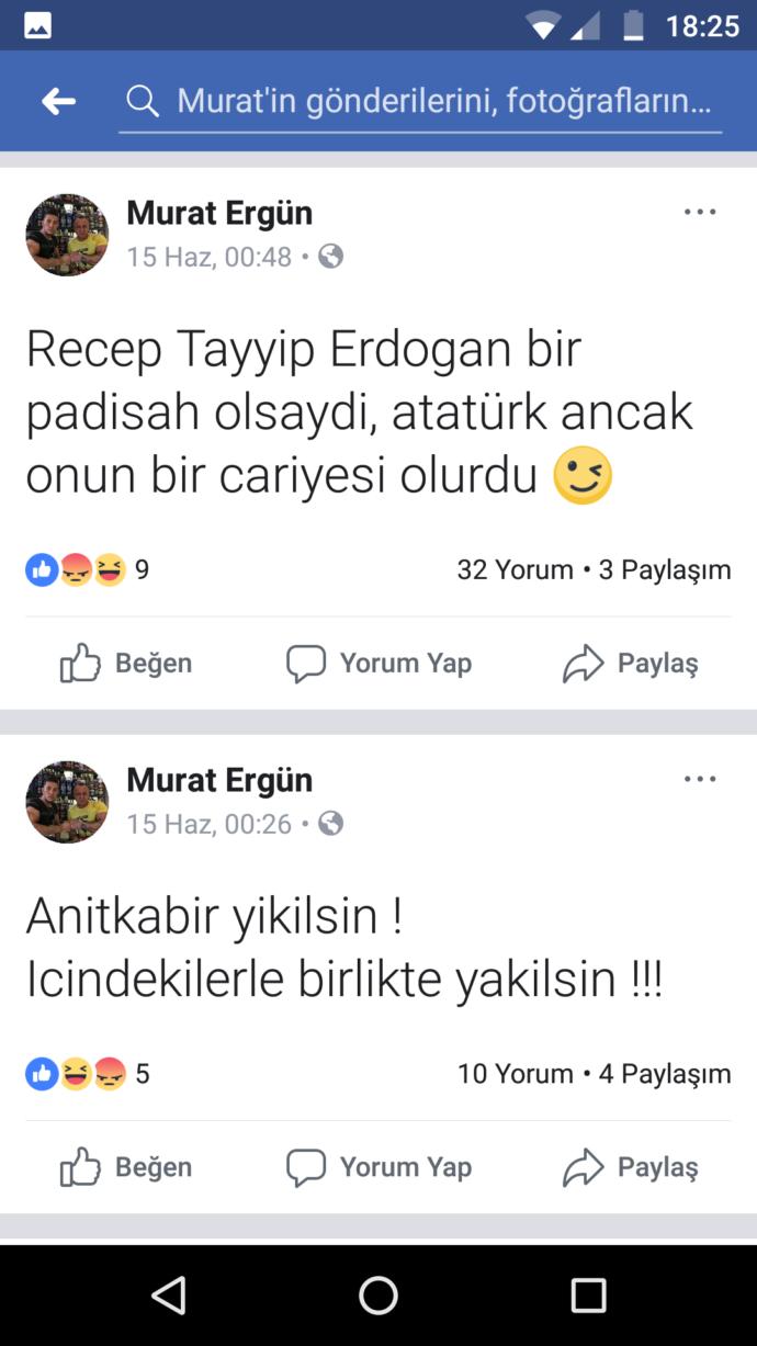2023 yılında tüm Atatürk heykelleri yıkılacak diyen aktroll hakkında neler düşünüyorsunuz?