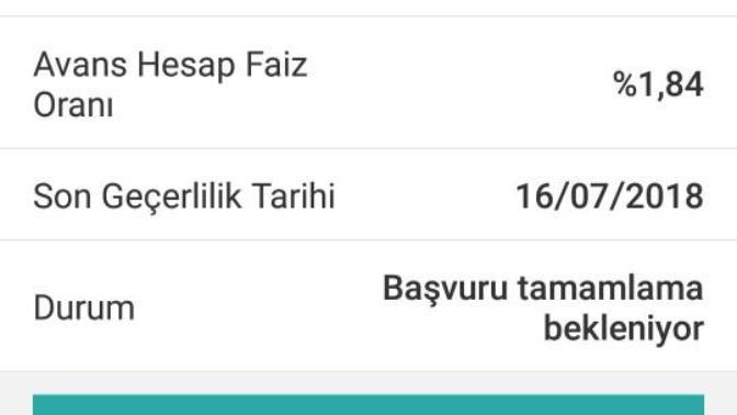 Garanti Bankasının Avans Hesap Teklifi?