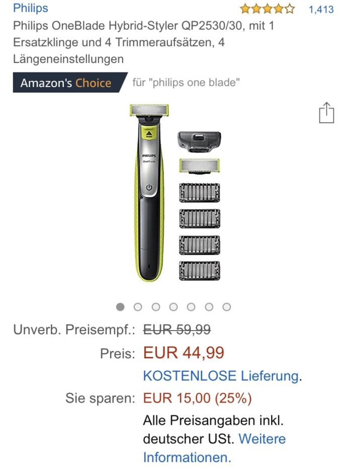Aranızda Philips OneBlade kullanan var mı? Memnun musunuz?