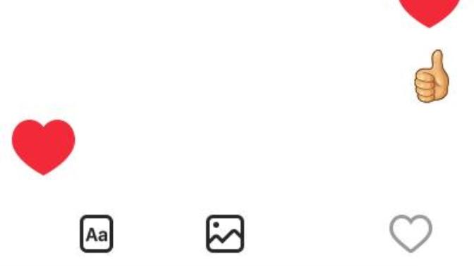 İnstagram kalp simgesi ne oluyor?
