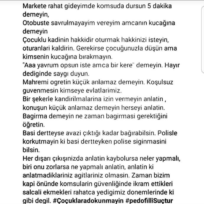 Bir çocuğun kendini koruması için ona "çocuk istismarını" nasıl anlatabiliriz?