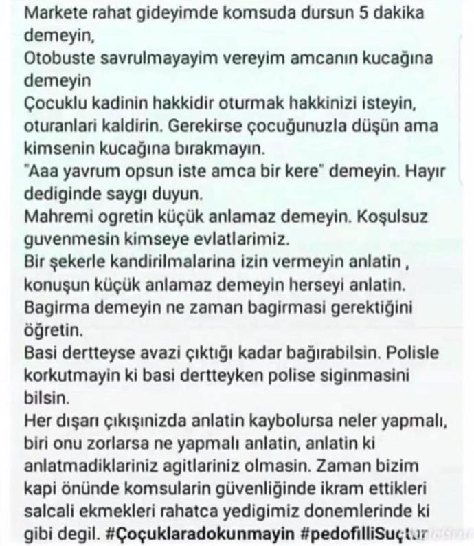 Bir çocuğun kendini koruması için ona "çocuk istismarını" nasıl anlatabiliriz?