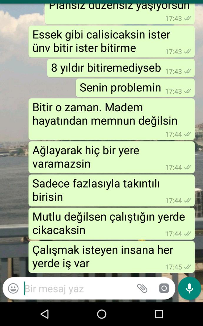 Ben Sıkıldım Artık Bu Muhabbetten?