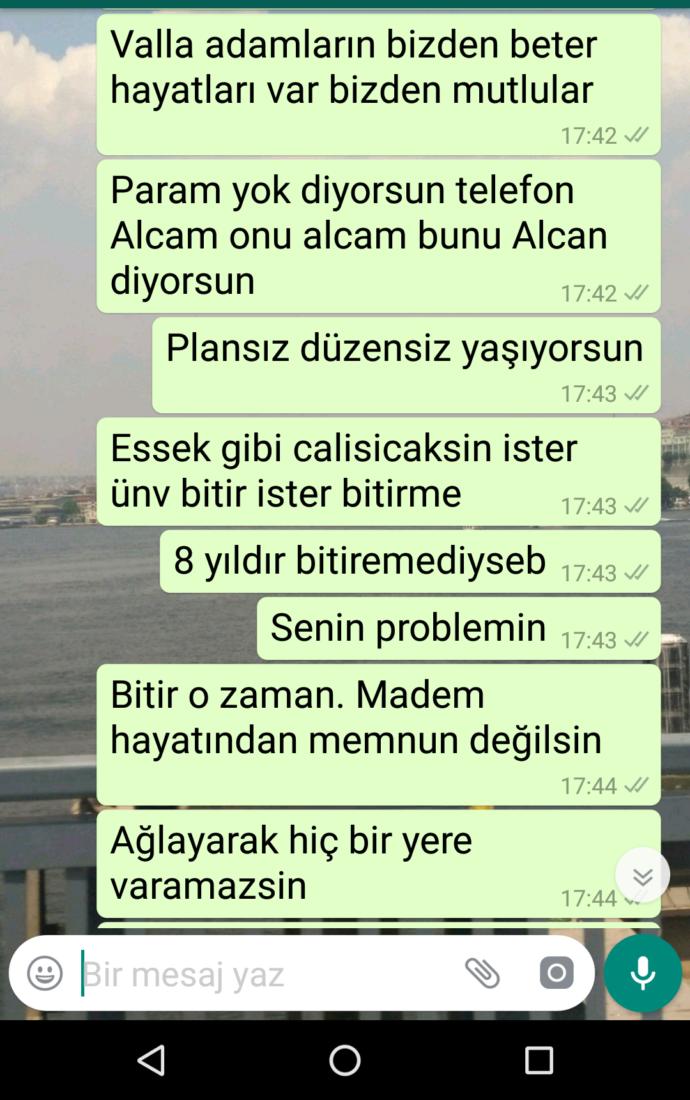 Ben Sıkıldım Artık Bu Muhabbetten?