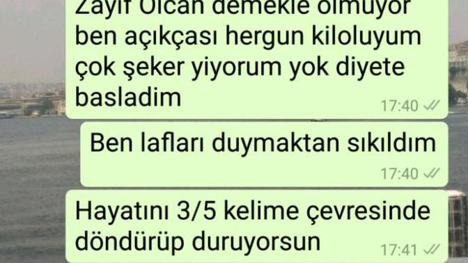 Ben Sıkıldım Artık Bu Muhabbetten?