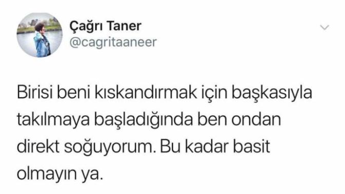 Sevgiliniz sizi kıskandırmak için başkasıyla takılsa ondan soğur musunuz?