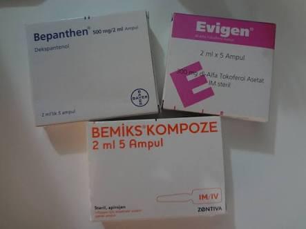 Bepanthen evigen ve bemiks ampüllerini saçları için kullananlar var mı?