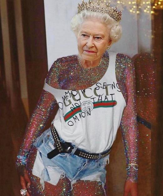 Kraliçe Rihanna olursa :)