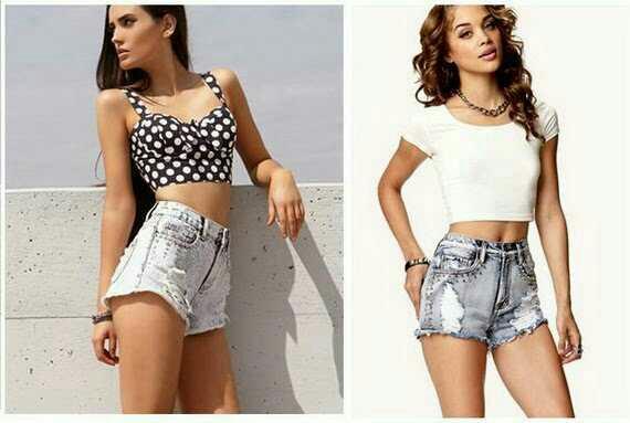 Sizce crop top modelleri yazın vazgeçilmezi mi? Sizin crop top kombininiz nedir??