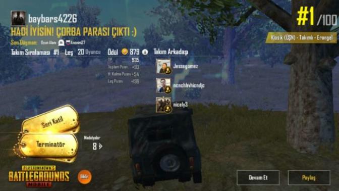 Pubg mobile oynayan varmı?
