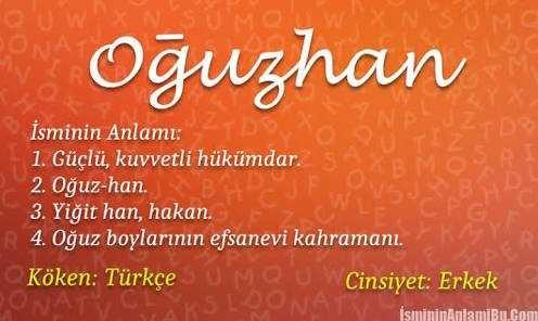 Oğuzhan ismi sizce nasıl?