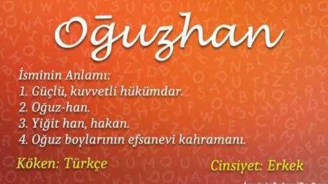 Oğuzhan ismi sizce nasıl?