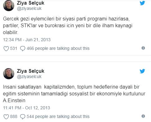 Milli Eğitim Bakanlığı'na getirilen Ziya Selçuk'un twitleri hakkında ne düşünüyorsunuz?