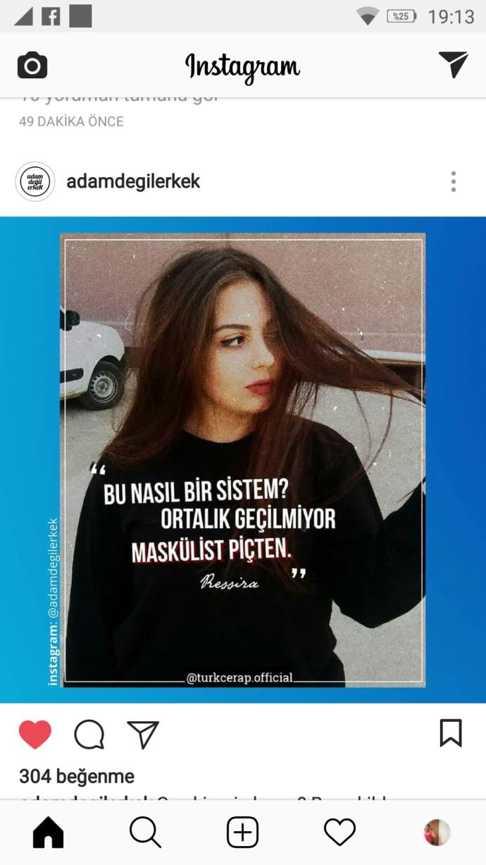 Maskulizm gereklidir, özellikle kadının tanrılaştırıldığı Avrupada...