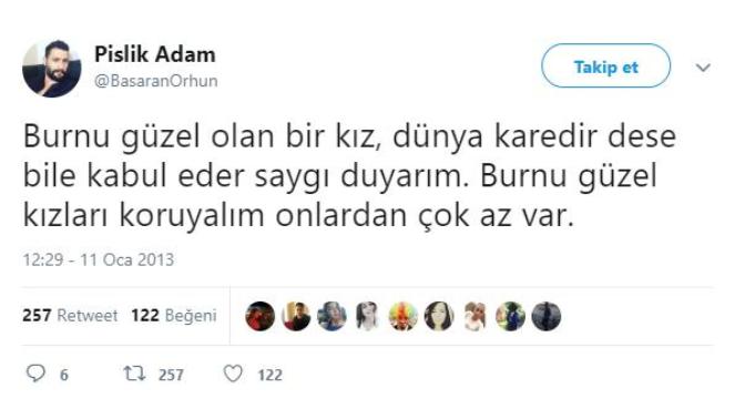 Burnu güzel olan her kadın, şanslı ve kesin güzel midir?