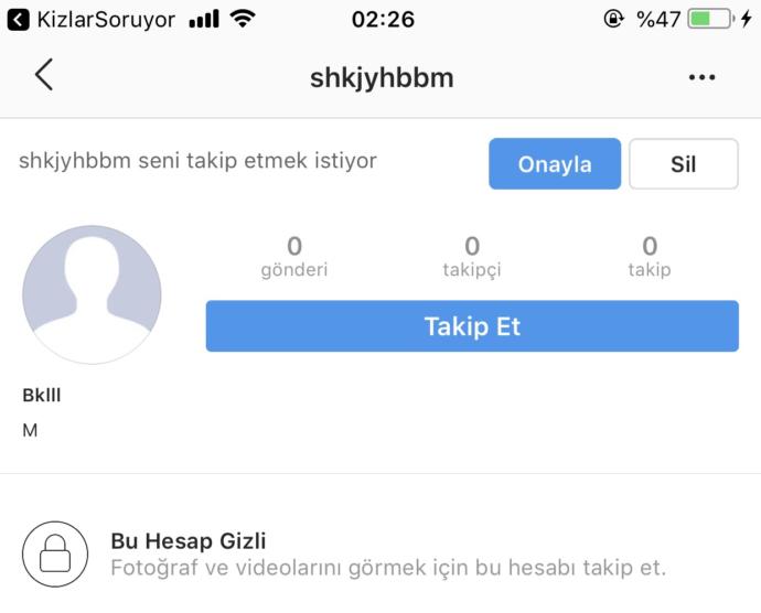 Bir insan beni neden stalklar?