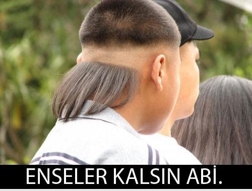 Yürü ense traşını görelim