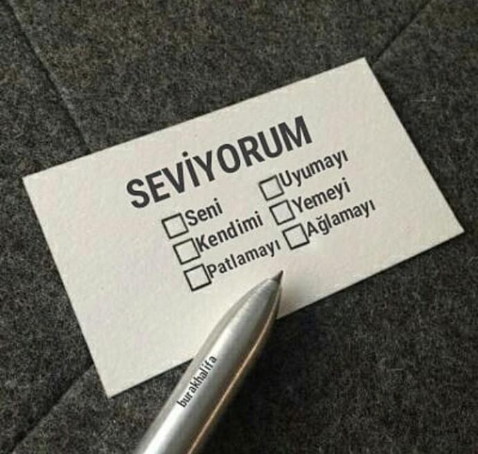 Sec iste birini...😀