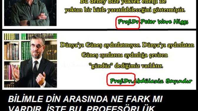 Bilimle din arasında ne fark mı vardır?