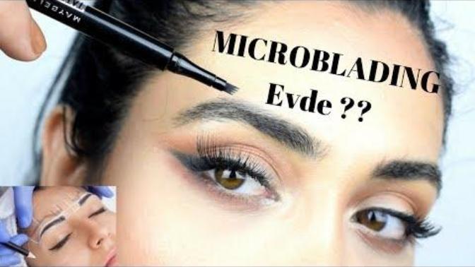 Microblading evde yapılır mı?