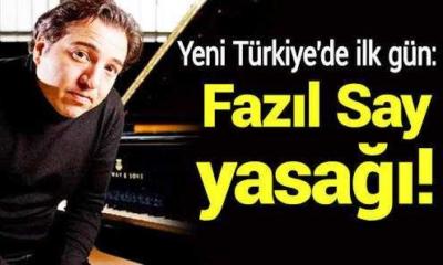 Fazıl Say: Ülkemde yaşamak ve sanatımı yapmak istiyorum Fazıl Say: Ülkemde yaşamak ve sanatımı yapmak istiyorum