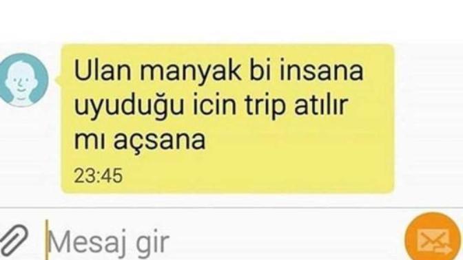 Hiç sevgilinize uyuduğu için trip attınız mı?