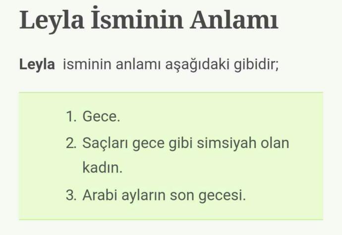 Adınızın Anlamını biliyor musunuz?