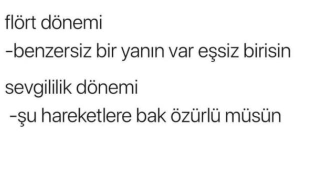 Çiftler flört döneminden sonra sevgili oldukları zaman değişiyorlar mı?