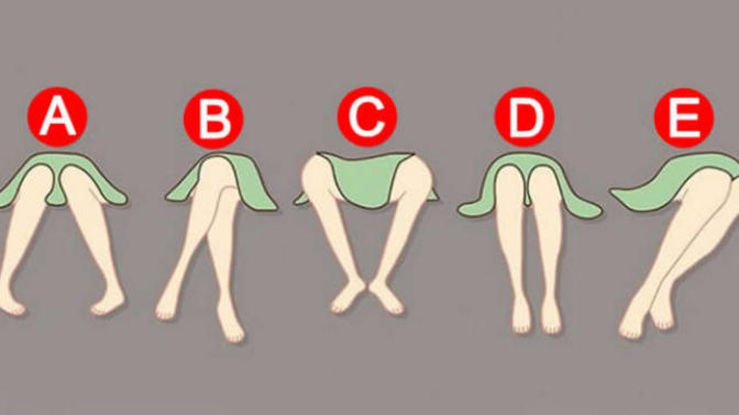 Kızlar, Oturuş şekli ve kişilik arasında bağ varmı?